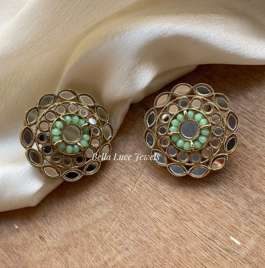 Aqsa Mirror Earstuds