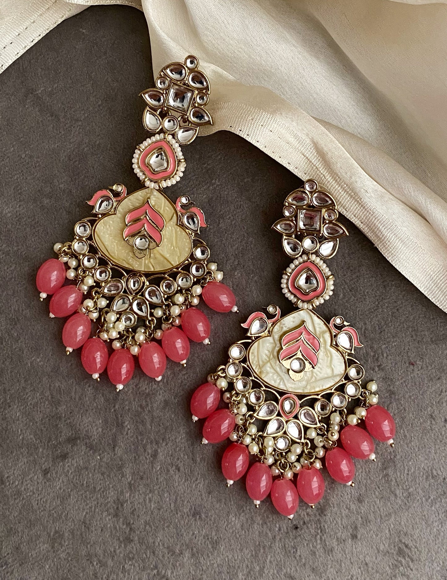 Pink Laila Earrings