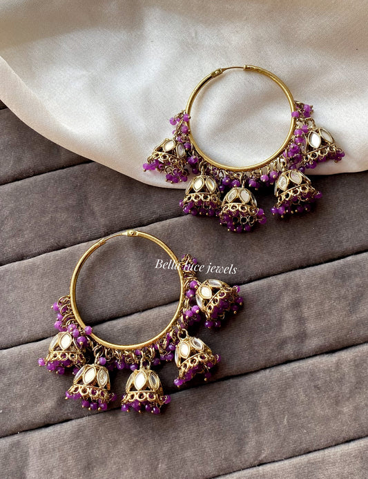 Alisha Golden Bali Earrings