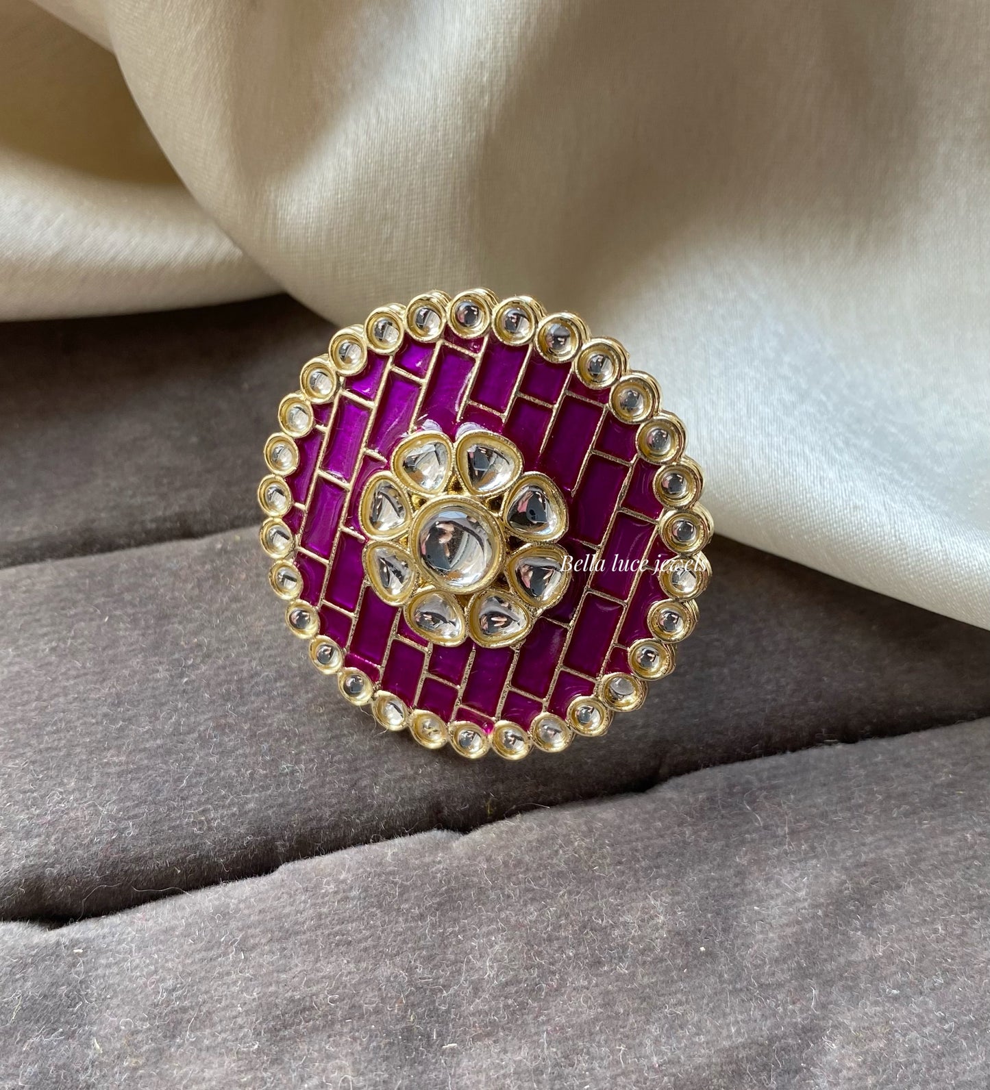 Kundan ring 4