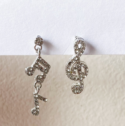 Music note earstuds