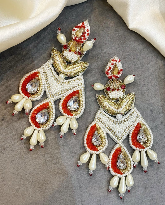 Ella Handmade bead earrings