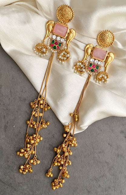 Mihika Golden Earrings