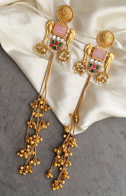Mihika Golden Earrings