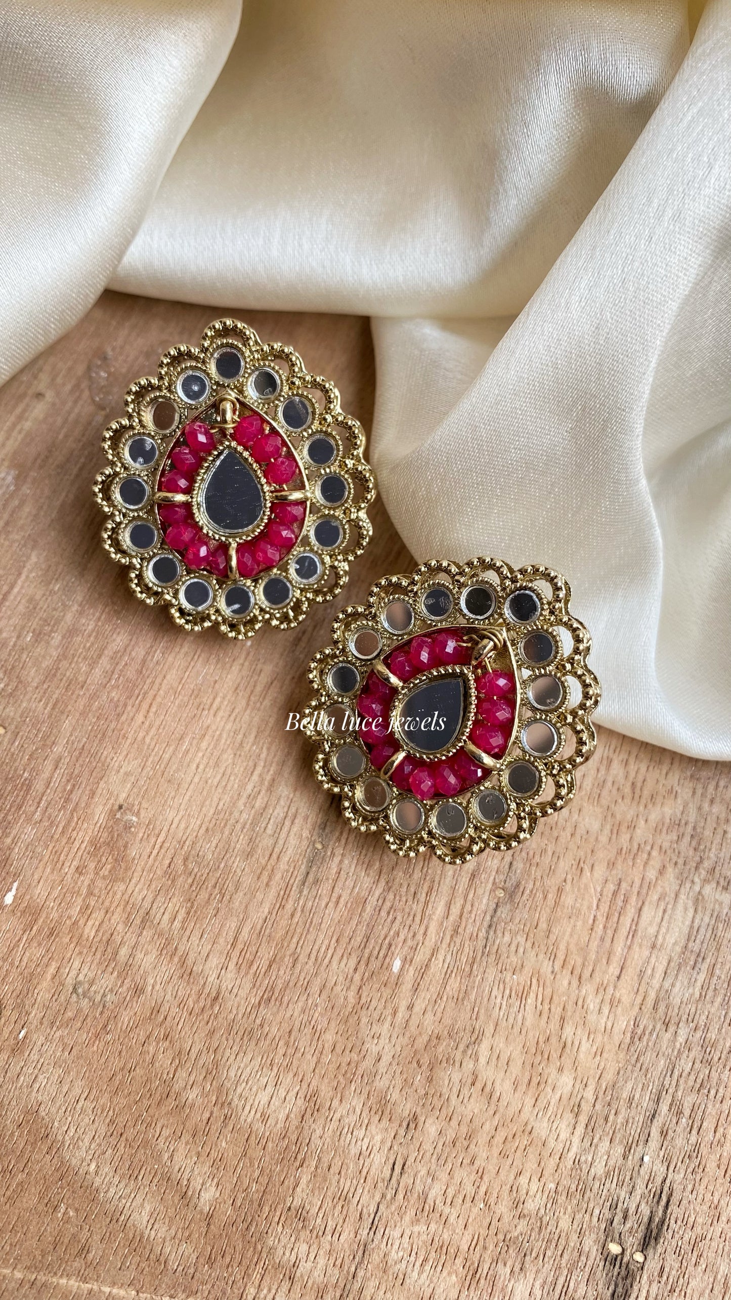 Juhi Mirror Earstuds