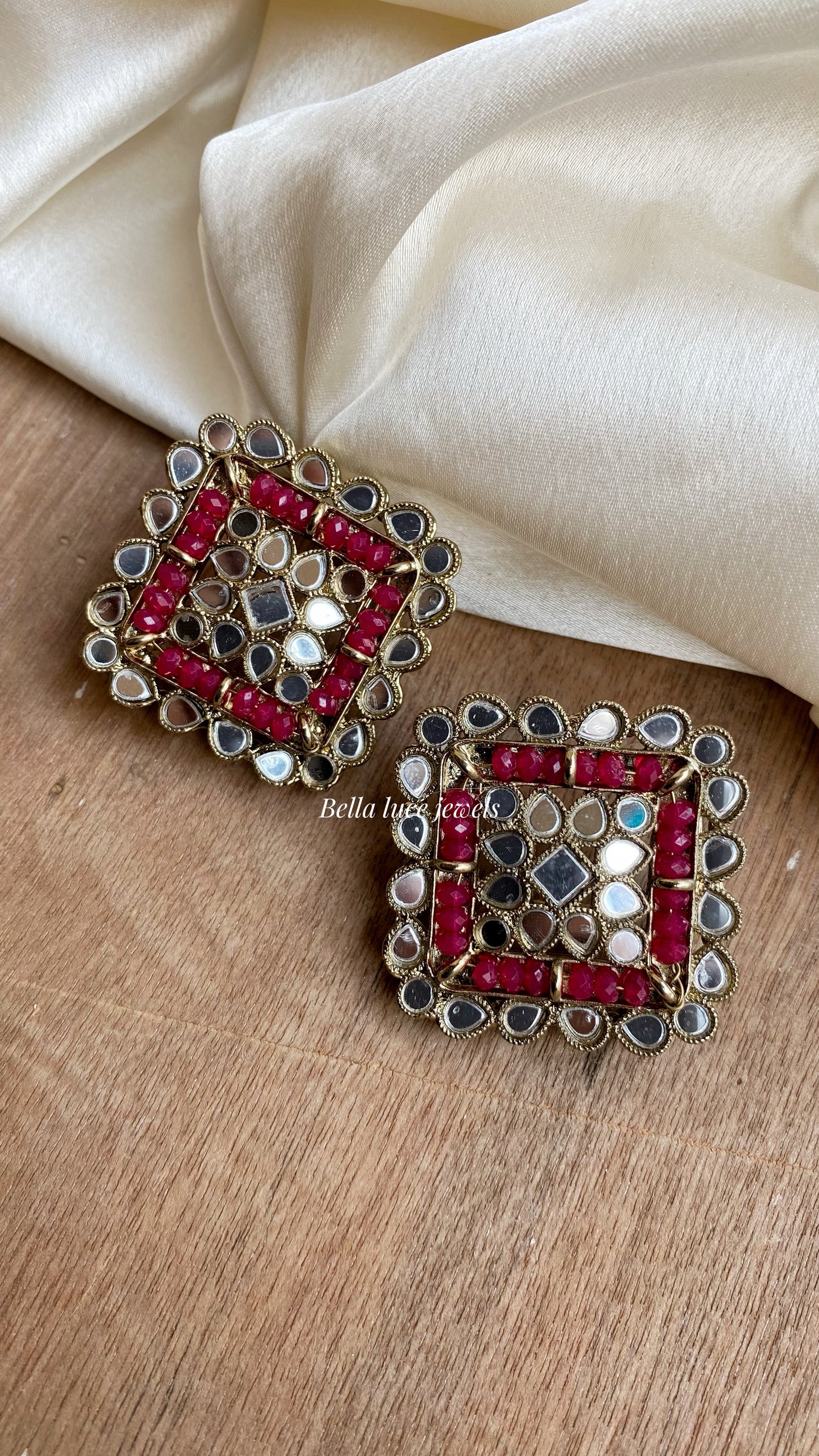Kiara Mirror Earstuds
