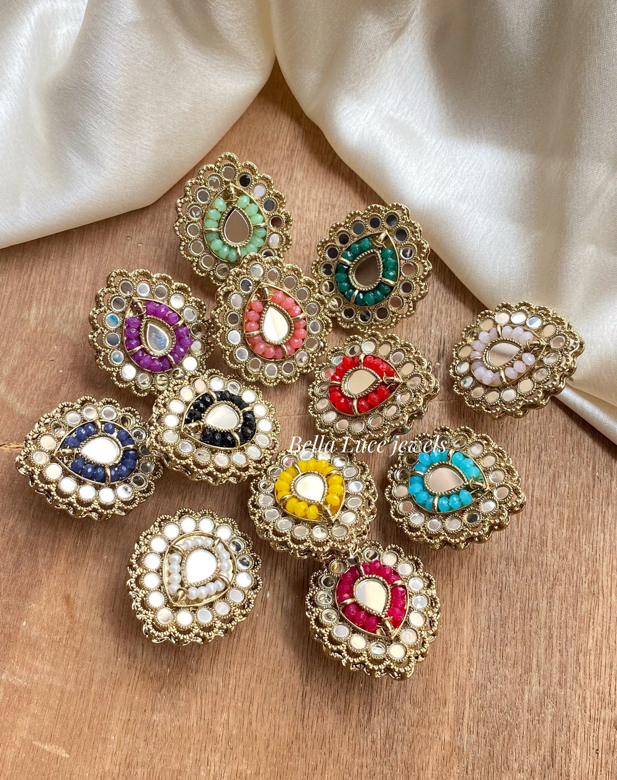 Juhi Mirror Earstuds