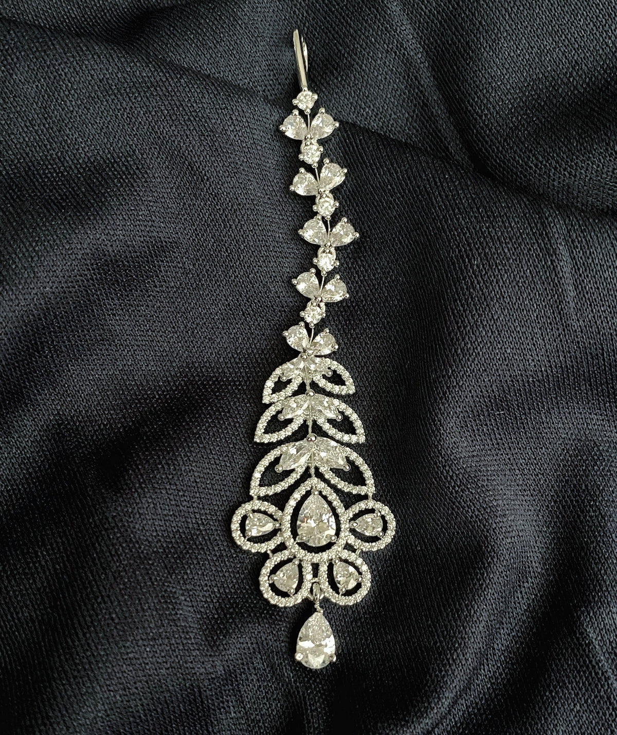 Tanya Diamond Earring and Maangtika Set