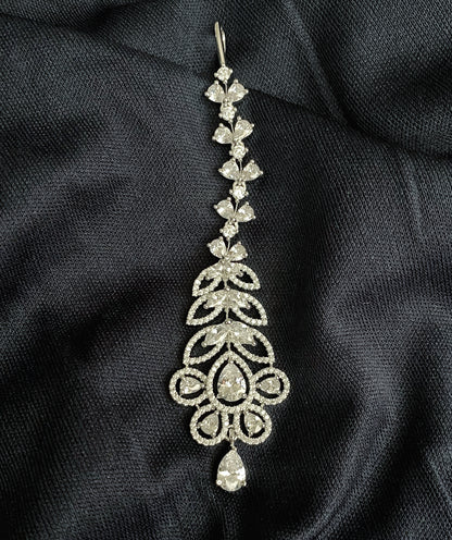 Tanya Diamond Earring and Maangtika Set