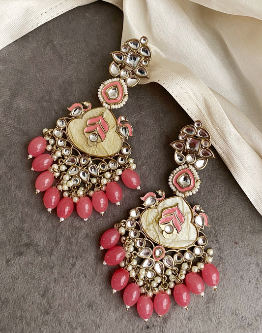 Pink Laila Earrings