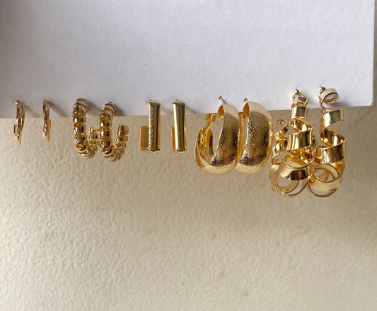 5 golden hoops combo