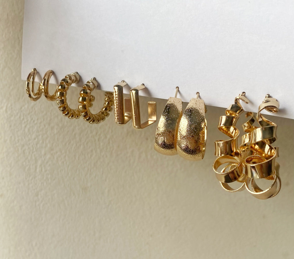 5 golden hoops combo