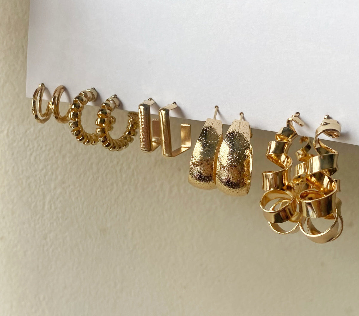 5 golden hoops combo
