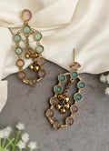 Jhia Mint dangler earrings