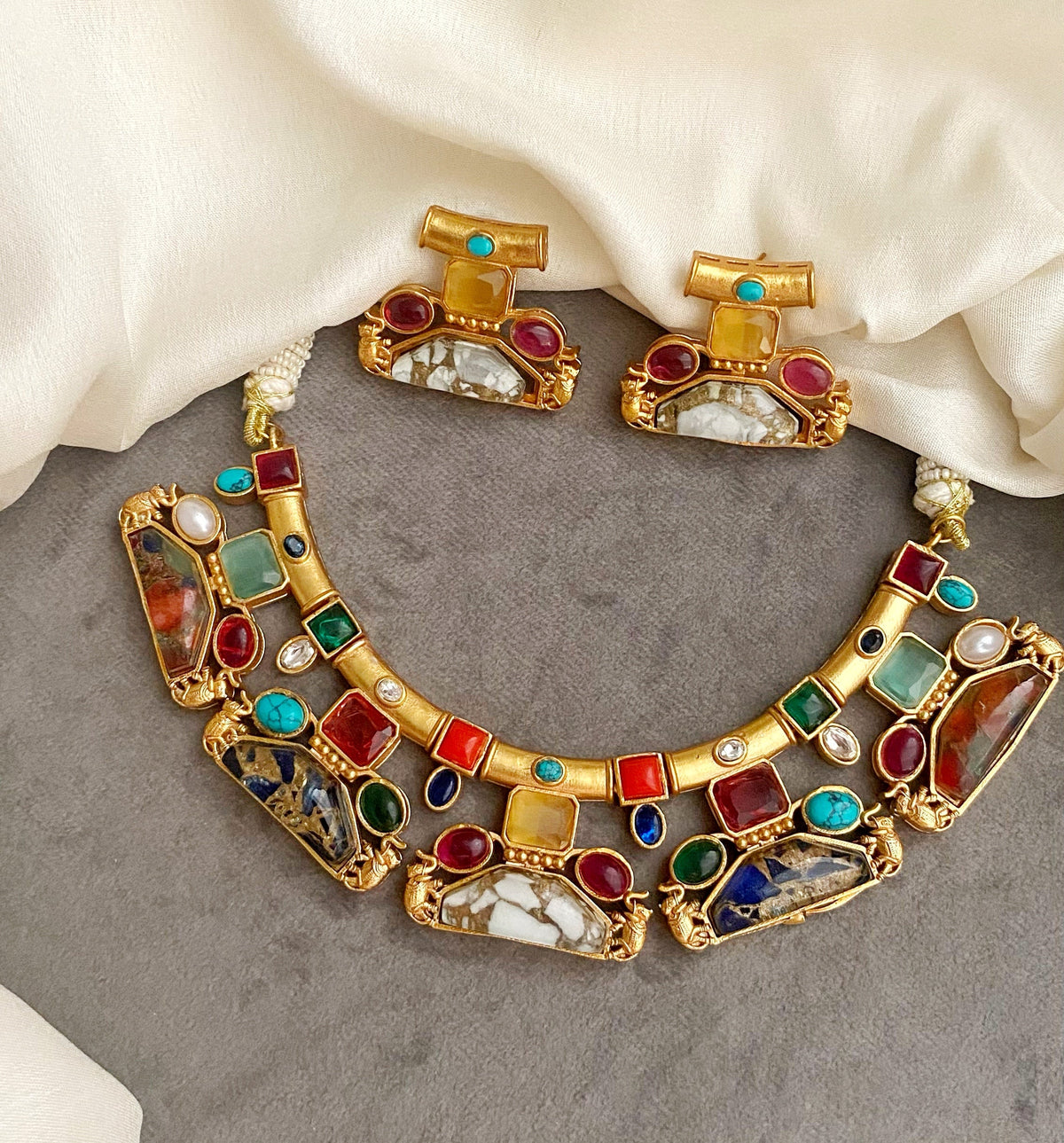 Ophelia Multicolor necklace set