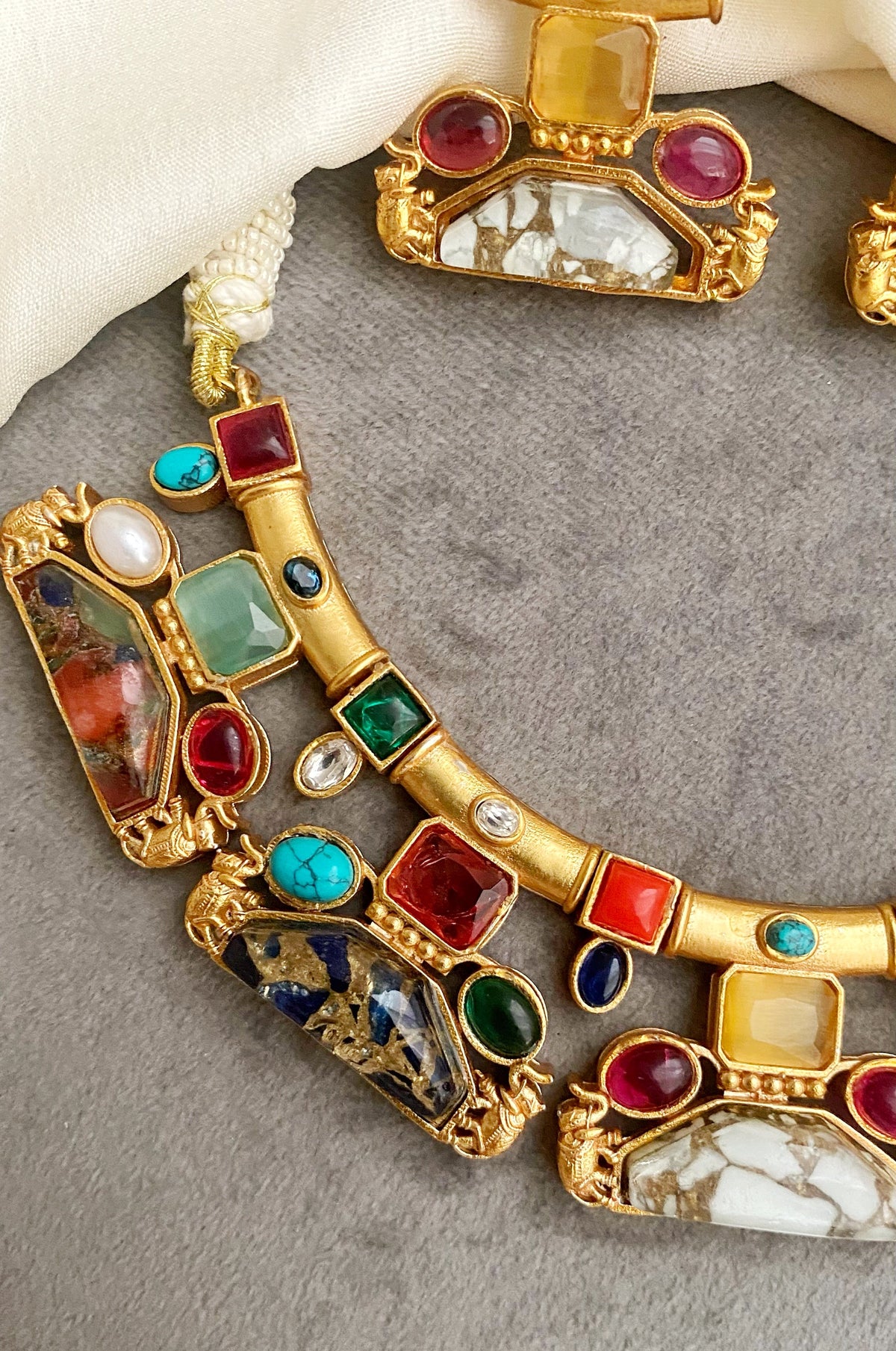 Ophelia Multicolor necklace set