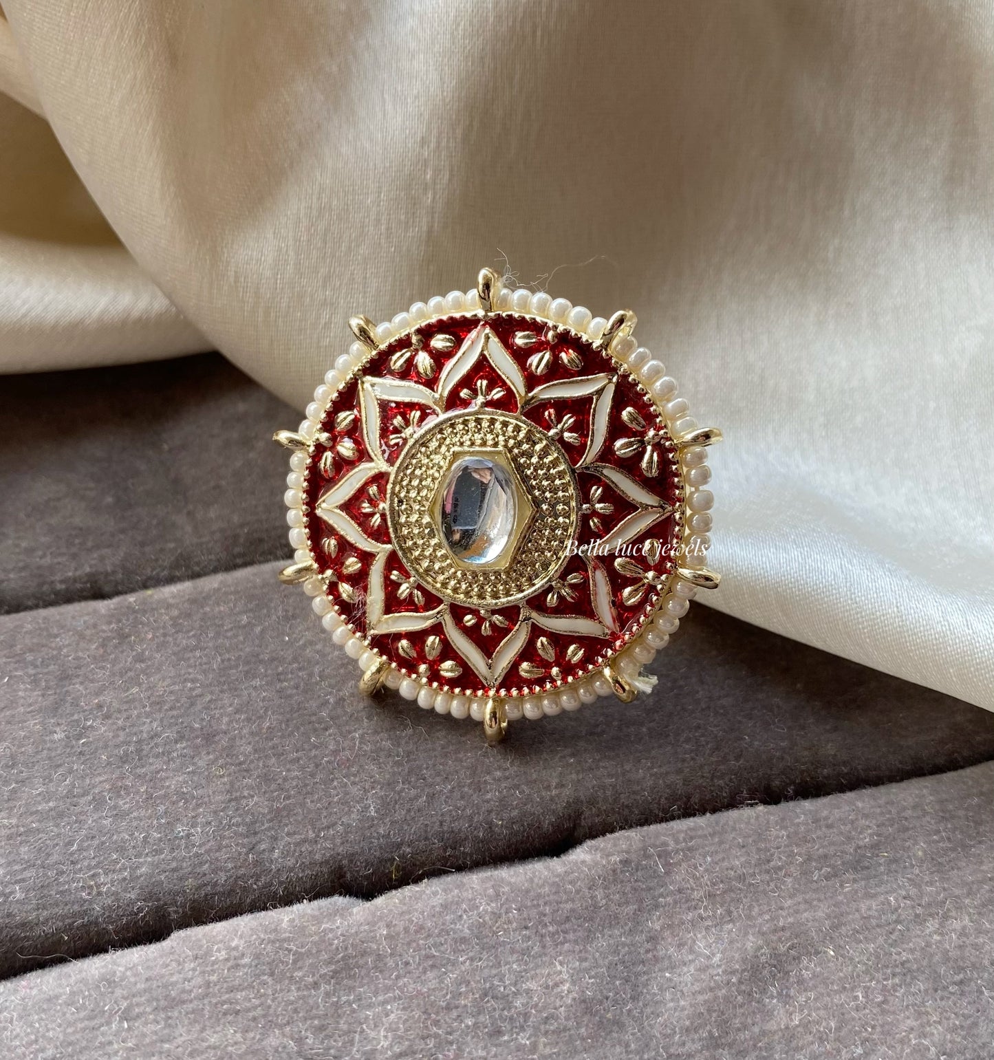 Kundan ring 7