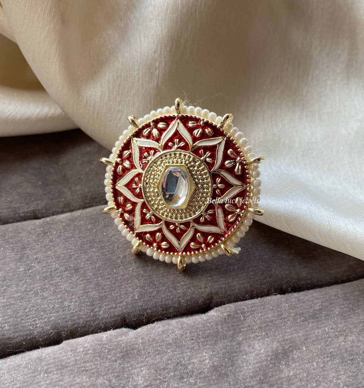 Kundan ring 7