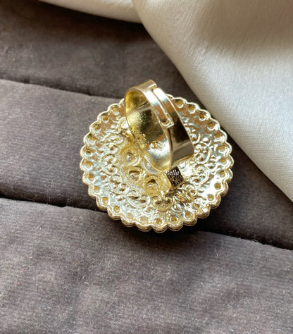 Kundan ring 4