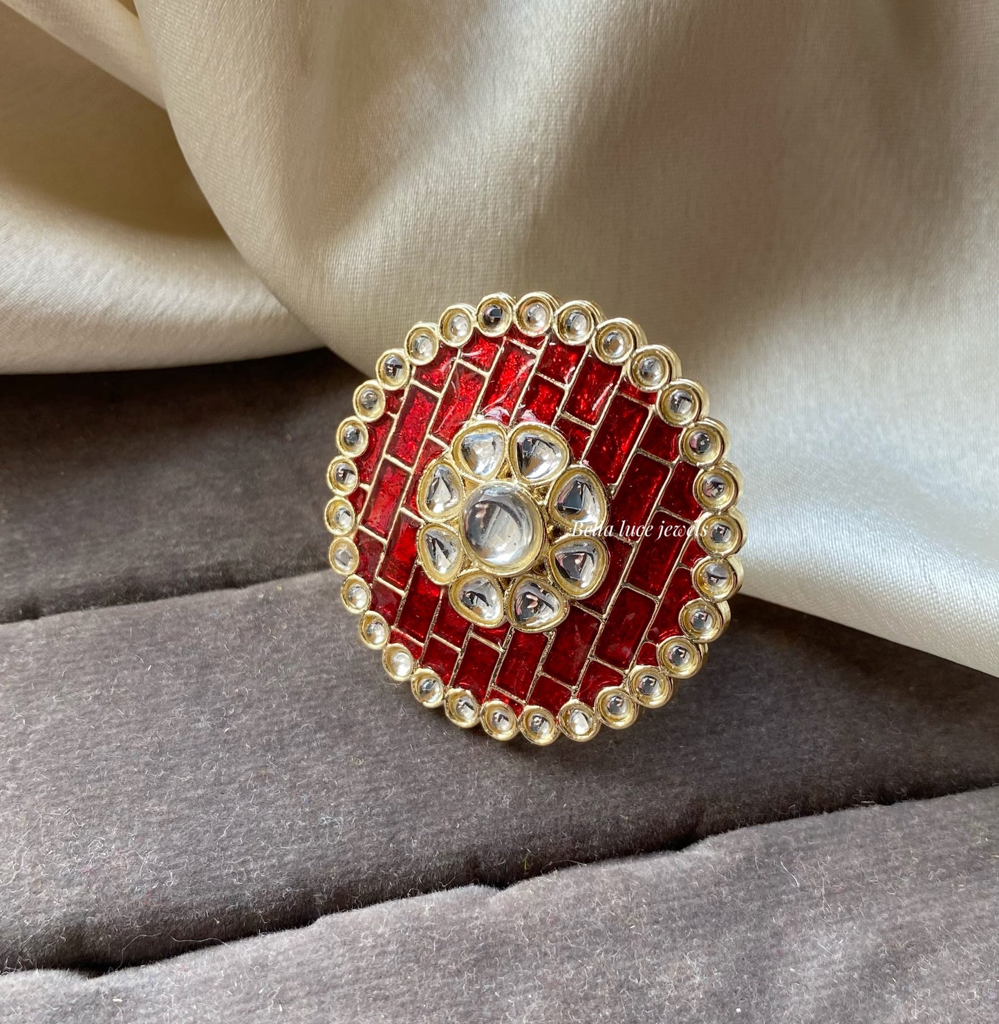 Kundan ring 4