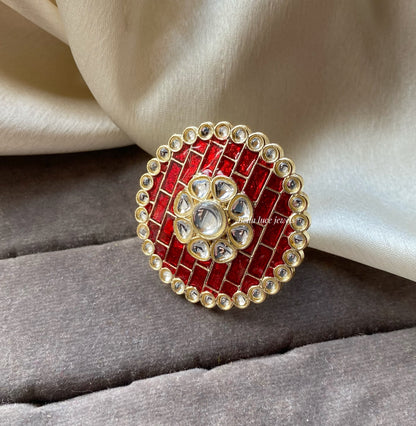 Kundan ring 4