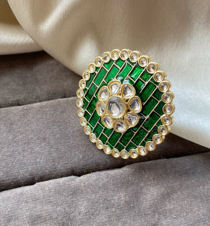 Kundan ring 4