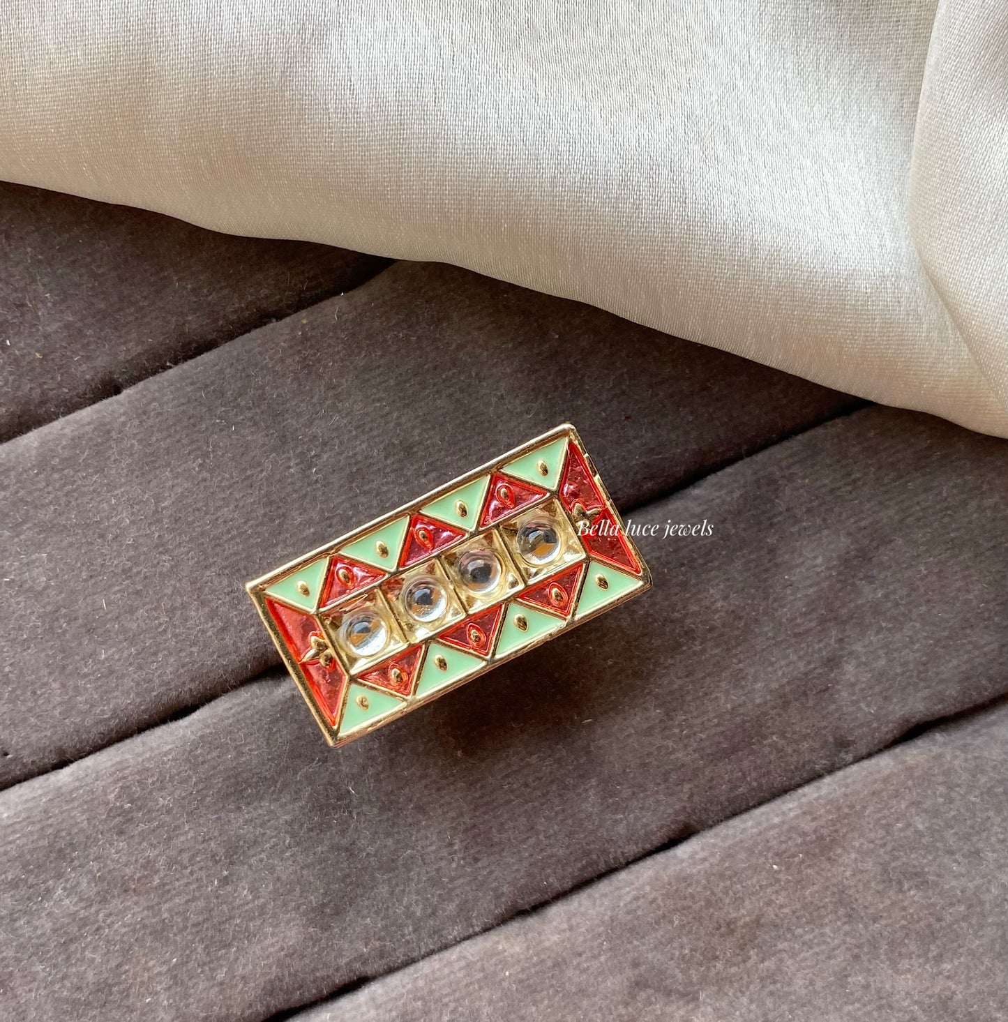 Kundan ring 14