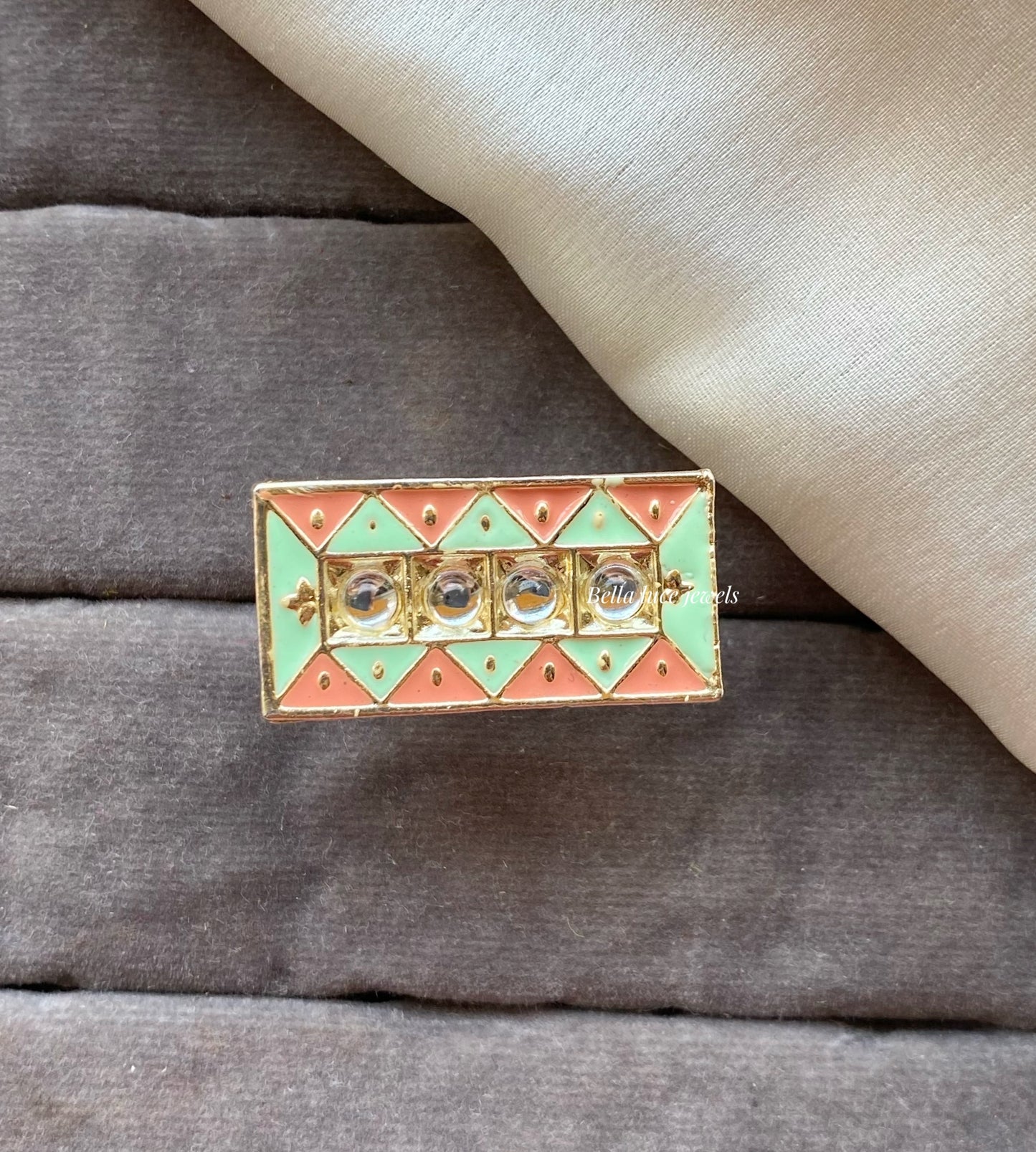 Kundan ring 14