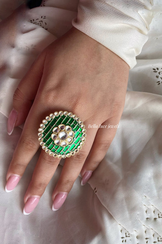 Kundan ring 4