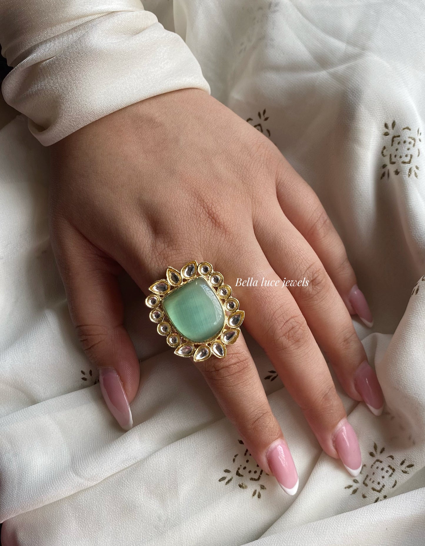 Kundan ring 3