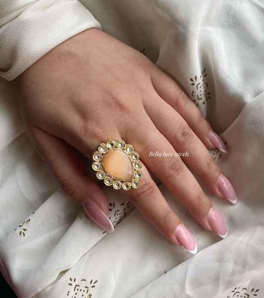 Kundan ring 6