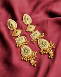 Rajni green long danglers