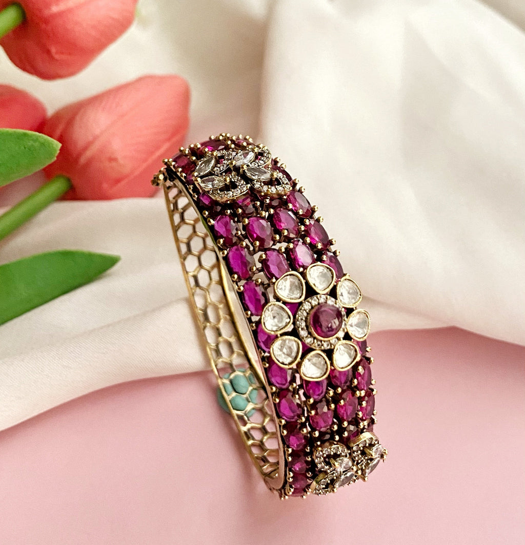 Meena Ruby Diamond bracelet