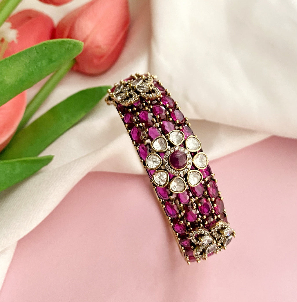 Meena Ruby Diamond bracelet