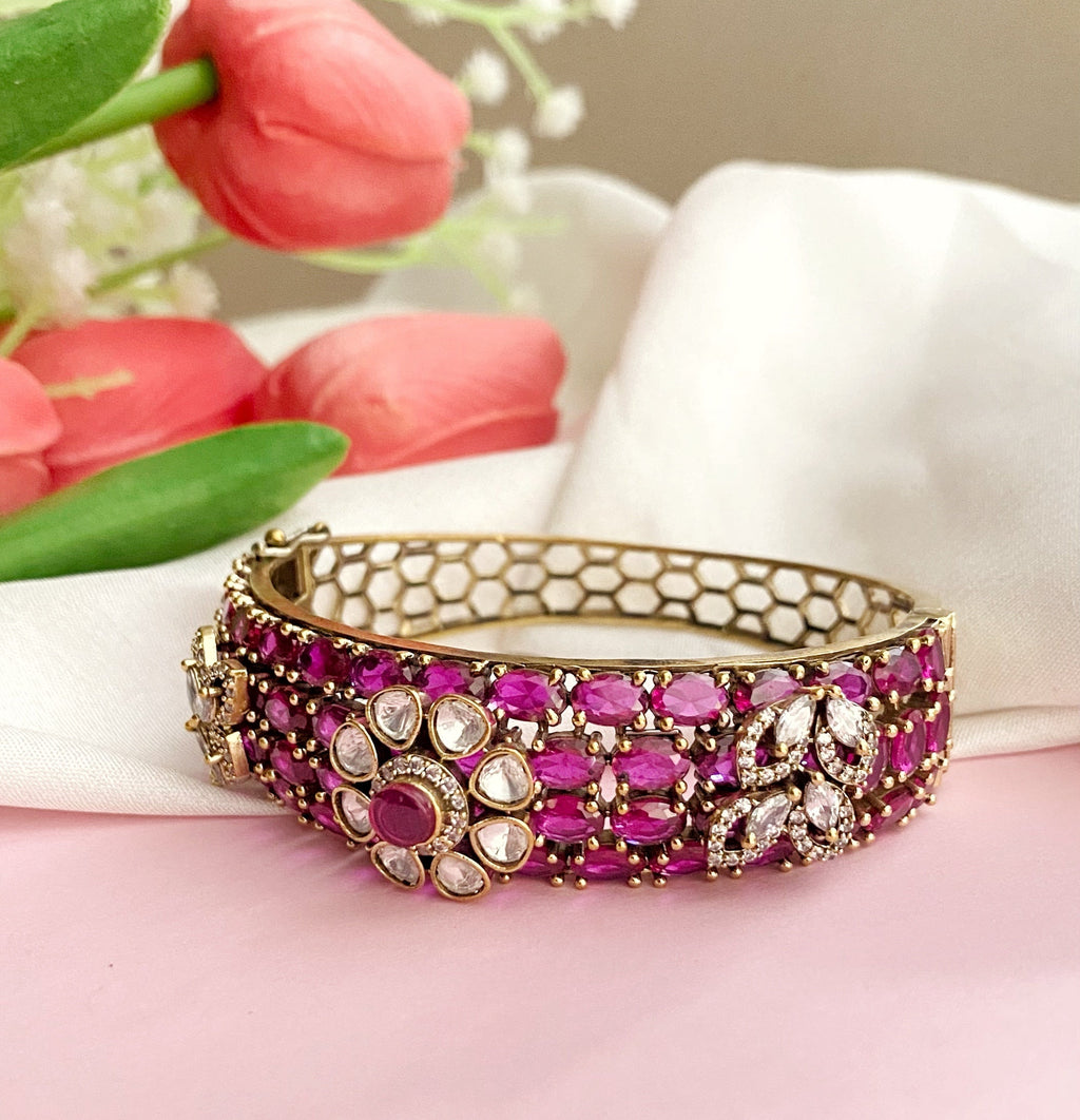 Meena Ruby Diamond bracelet