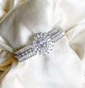 Niu diamond bracelet - rhodium