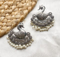 Swan oxidised studs