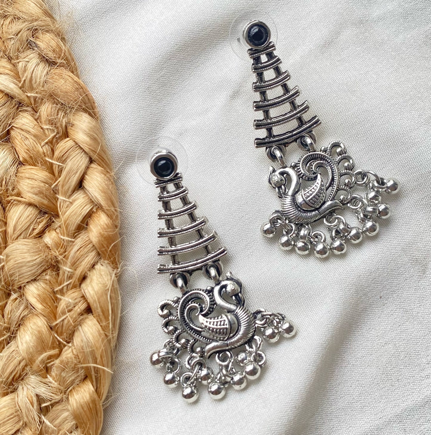 Poonam oxidised earrings