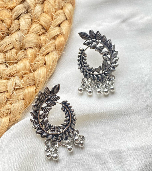 Bhavya oxidised earrings