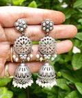 Sitara oxidised jhumki