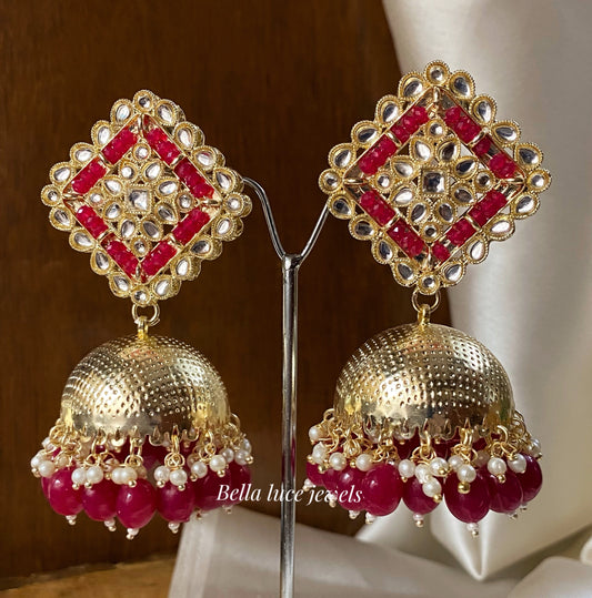 Lahore Kundan Jhumka