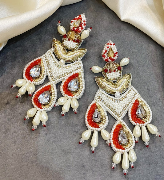 Ella Handmade bead earrings