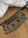 Tanya Multi Meena Necklace set