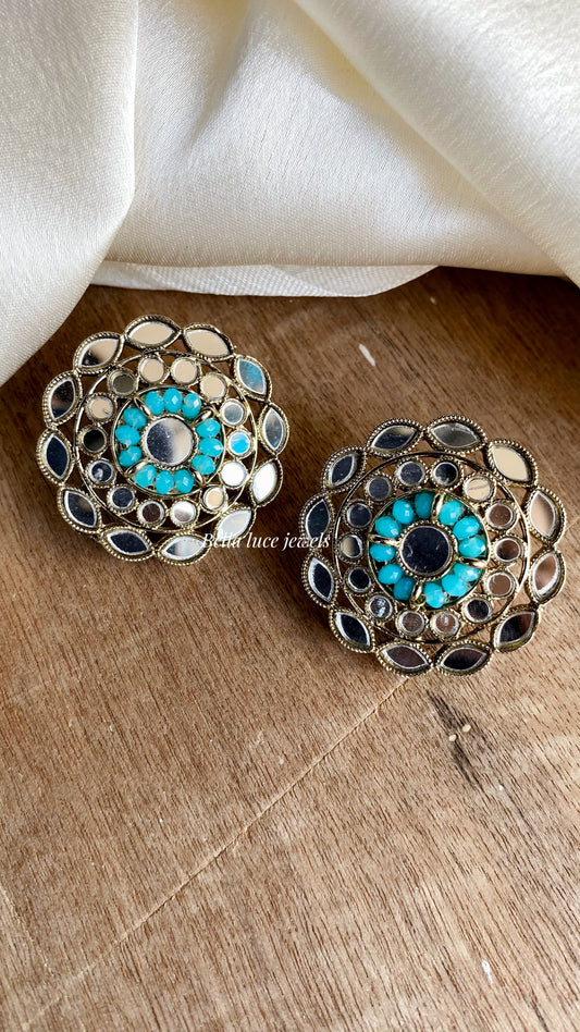 Aqsa Mirror Earstuds