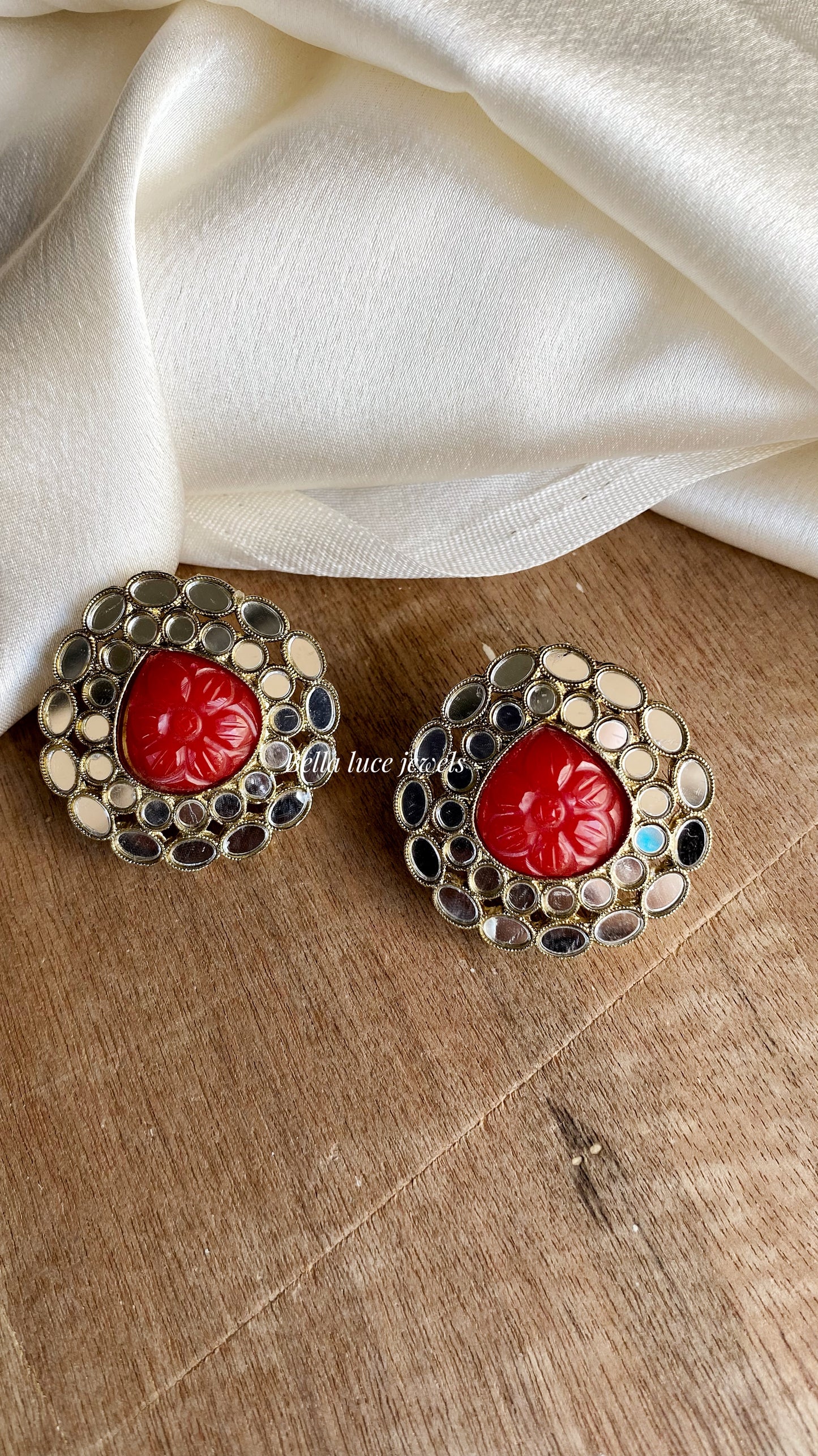 Ghazal Mirror Earstuds