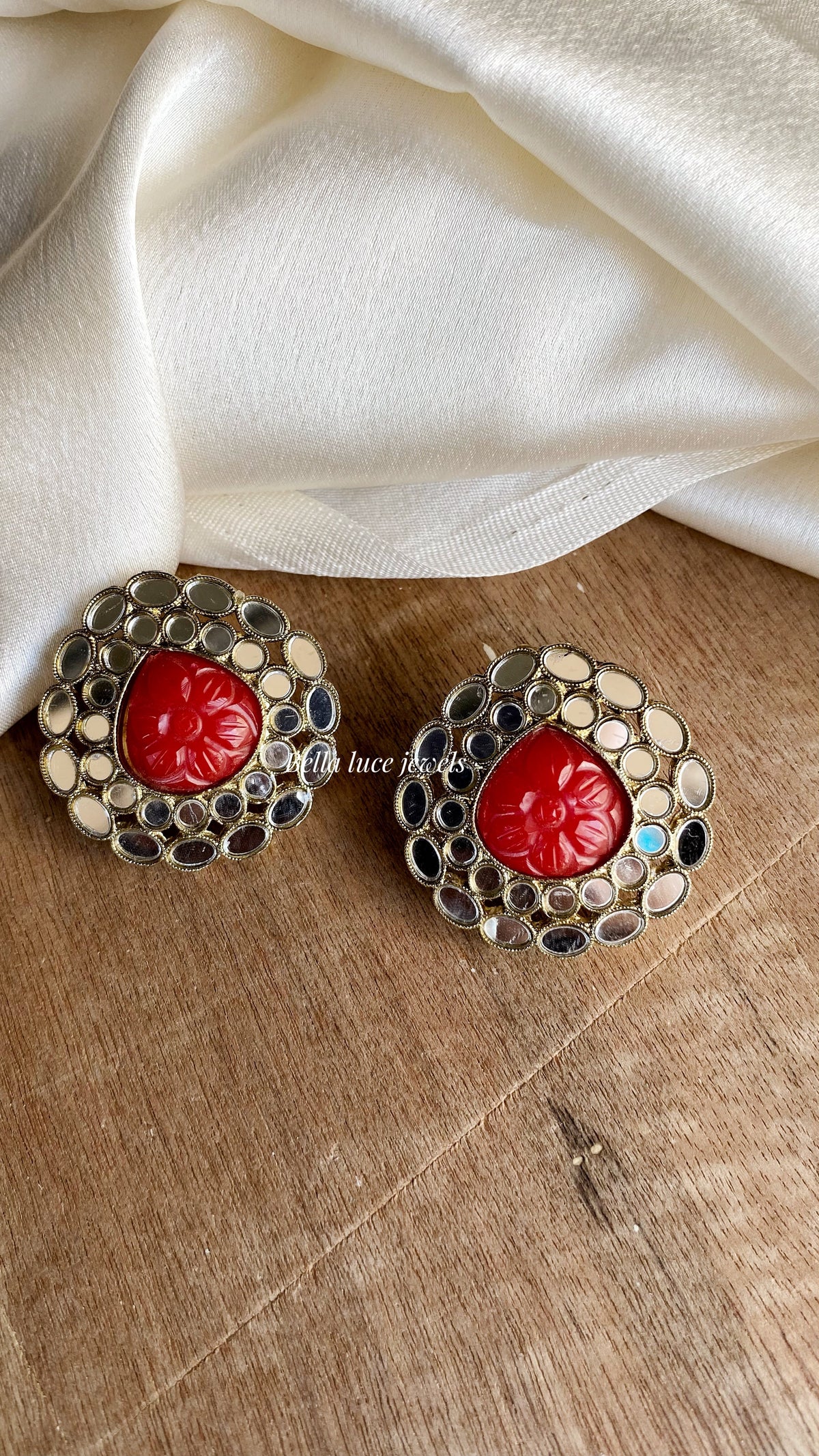 Ghazal Mirror Earstuds