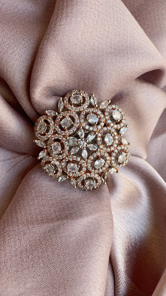 Diamond ring 1 (Rose gold)
