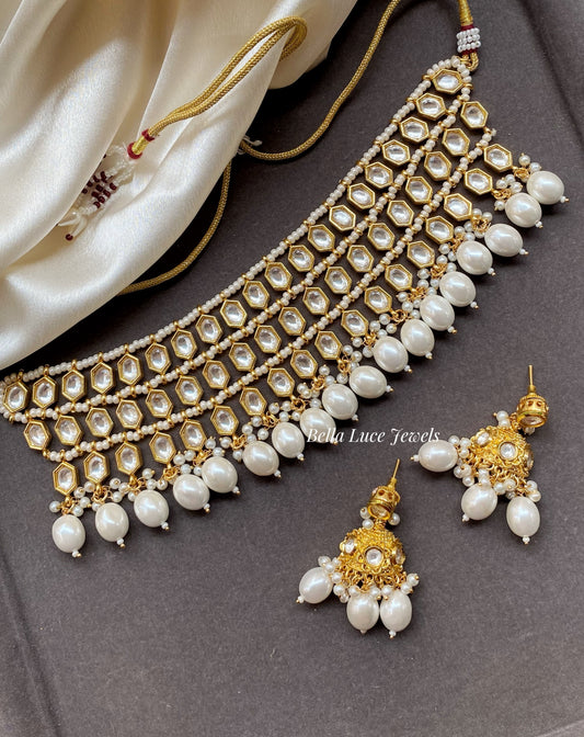 Malvika Choker Necklace Set